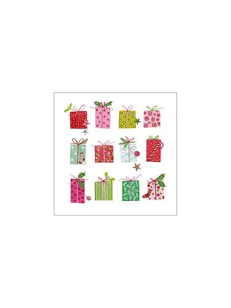 PAPER-PRODUCTS | Weihnachts-Servietten 25x25cm | 